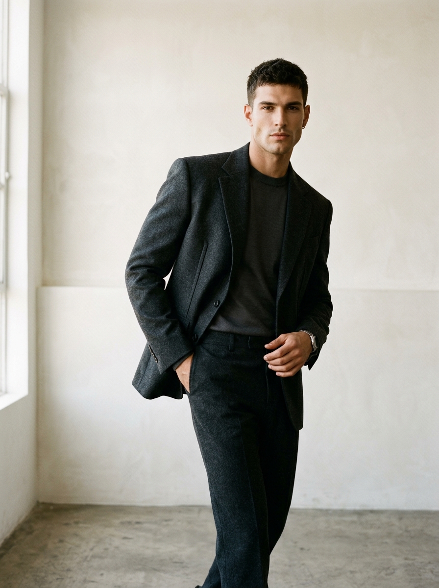 Structured Wool Blazer